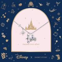 Disney x Short Story Necklace Cinderella - Silver