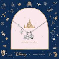 Disney x Short Story Necklace Mulan - Silver