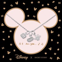 Disney X Short Story Necklace Mickey Shorts Shoe Glove - Silver