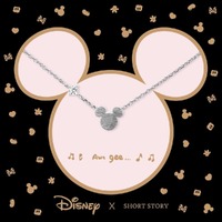 Disney X Short Story Necklace Mickey Ears - Silver