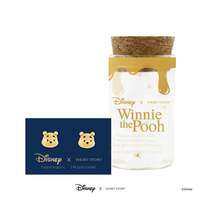 Disney x Short Story Earrings Pooh Face - Gold