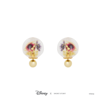 Disney x Short Story Bubble Earrings Belle