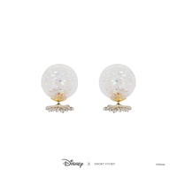 Disney x Short Story Bubble Earrings Elsa