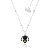 Disney Couture Kingdom Precious Metal - Star Wars - Jedi Order Necklace Silver