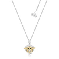 Disney Couture Kingdom Precious Metal - Star Wars - Grogu Snack Necklace Silver