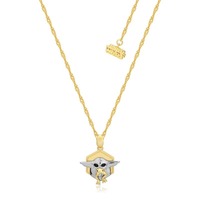 Disney Couture Kingdom Precious Metal - Star Wars - Grogu Snack Necklace Yellow Gold