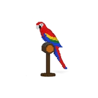 Jekca Animals - Scarlet Macaw 31cm