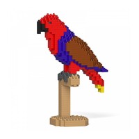 Jekca Animals - Eclectus Red 22cm