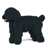 Jekca Animals - Toy Poodle Black 18cm