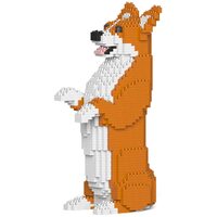 Jekca Animals - Welsh Corgi Standing 31cm