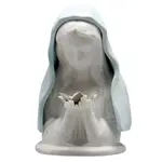 Porcelain Blue Madonna Statue