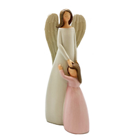 Guardian Angel With Girl Statue