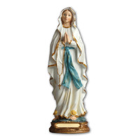 Our Lady Of Lourdes - 30cm Resin Statue