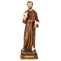 St Francis - 30cm Resin Statue