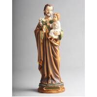 St Joseph - 30cm Resin Statue