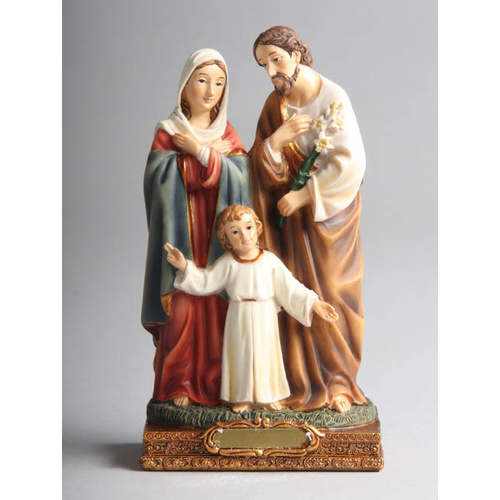 Holy Family Resin Statue