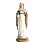 Sacred Heart Of Mary - 20cm Resin Statue