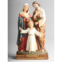 Holy Family - 20cm Resin Statue