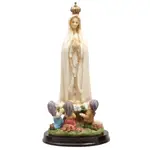 Fatima With Children - 21cm Resin Statue
