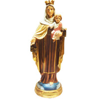 O.L. Mt Carmel - 20cm Resin Statue