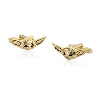 Disney Couture Kingdom - Star Wars - The Mandalorian The Child Cufflinks Yellow Gold