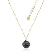 Disney Couture Kingdom - Star Wars - Death Star Necklace Yellow Gold and Gunmetal Plated