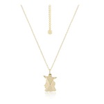 Disney Couture Kingdom - D100 - Star Wars Mandalorian Grogu Facet Necklace Gold
