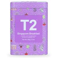 T2 Loose Tea 100g Gift Tin - Singapore Breakfast
