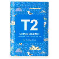 T2 Loose Tea 100g Gift Tin - Sydney Breakfast