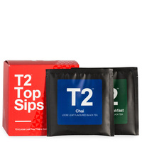 T2 Loose Tea Sampler Box - Top Sips