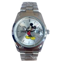The Original Mickey Collection Watch - Collectors Edition Silver + Silver 35mm Ft Mickey