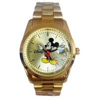 The Original Mickey Collection Watch - Collectors Edition Gold + Gold 35mm Ft Mickey