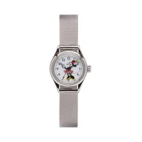The Original Mickey Collection Watch - Silver 25mm Ft Minnie