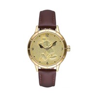 The Original Mickey Collection Watch - Sculpted Dial Gold 31mm Ft Mickey