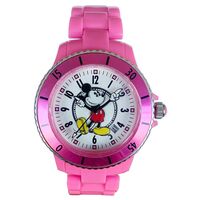 The Original Mickey Collection Watch - Sports Pink + White 40mm Ft Mickey