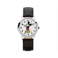 The Original Mickey Collection Watch - Bold Black + White 35mm Ft Mickey
