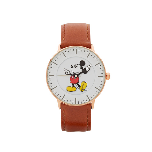 The Original Mickey Collection Watch - Rose + Tan 40mm