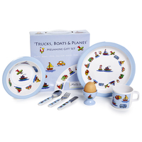 Martin Gulliver Designs Children's 7pc Breakfast Set - Truck Boats