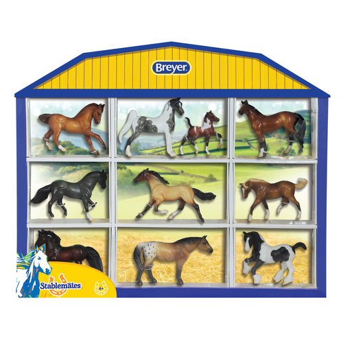 Breyer Stablemates - 1:32 Horse Lover's Collection Shadow Box
