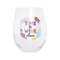 Splosh Teacher Time to Wine Glass
