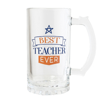 Splosh Teacher Beer Glass - Best Teacher