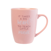 Splosh Teacher Mug - It Takes A Big Heart To Teach Little Minds
