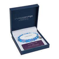 Bramble Bay Collections - Tree Of Life Blue Aurora Charm Bracelet