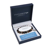 Bramble Bay Collections - Tree Of Life Golden Blue Tiger Eye Charm Bracelet