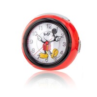 The Original Mickey Collection Mickey Mouse Musical Alarm Clock - Red