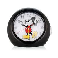 The Original Mickey Collection Mickey Mouse Musical Alarm Clock - Black