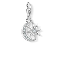 Thomas Sabo Charm Club - Star and Moon Silver Pendant
