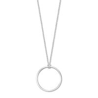 Thomas Sabo Charm Club - Circle Silver Charm Necklace
