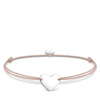 Thomas Sabo Little Secret - Heart Pink & Silver Bracelet