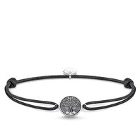 Thomas Sabo Little Secret - Tree of Love Black & Silver Bracelet